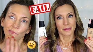 Foundation Friday Over 50  Double Fail Kosas Tinted Face Oil  Hourglass Vanish Liquid [upl. by Jacki]