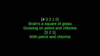 Silverchair  Petrol and Chlorine karaoke [upl. by Yrogerg496]