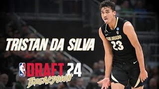 Tristan da Silva Scouting Report  2024 NBA Draft Breakdowns [upl. by Samella]