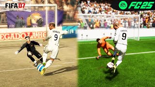 Dribbling The Goalkeeper From FIFA 94 to FC 25 [upl. by Schluter663]