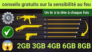 2024 MEILLEURE SENSIBILITÉ POUR TÊTE  GARENA FREE FIRE SECRET 200 RÉGLAGES DE SENSIBILITÉ [upl. by Biron608]