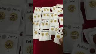 JMP jewels premium quality pick any 2 studs gold Alike  rs150 only 95669664809952487543 [upl. by Bowyer]