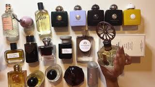 perfume collection tour 200 bottles pt 1  ag  ellyn smells good [upl. by Sidwohl984]