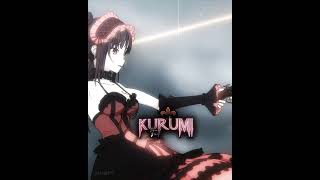 Kurumi vs Akame [upl. by Sophey]