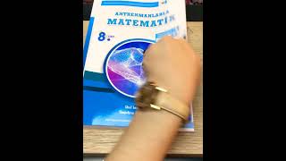 Antrenmanlarla Matematik Kitabı 8Sınıflar için [upl. by Ainod959]