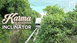 Access Automation NZ Inclined Elevator at Karma Kandara Bali [upl. by Okemak]