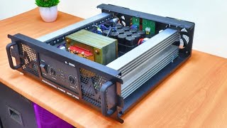 Build a High Power Amplifier Using 40 Transistors  2SC2922 amp 2SA1216 with N9000 BOX cbzproject [upl. by Shafer]