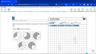 3rd Grade STAAR Practice Representing Equivalent Fractions 33F  8 [upl. by Conrade]