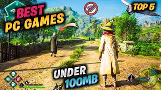 Top 5 Best Low MB PC games Under 100MB [upl. by Eidlog925]