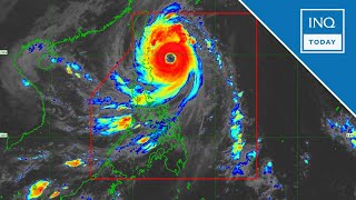 Leon now a super typhoon  INQToday [upl. by Ern494]