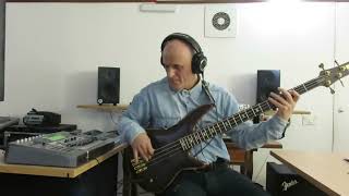 Extraterrestre Eugenio Finardi  bass cover [upl. by Ahsatsan]