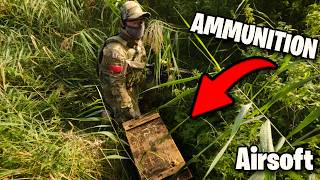 CAPTURING THE ENEMY AMMUNITIONS CRATE  Airsoft Gameplay 2024  HPA [upl. by Ailesor]