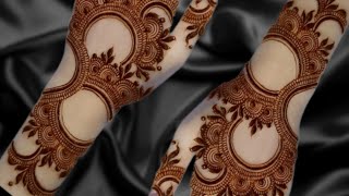 Attractive Back Hand Simple Arabic Mehndi Designs For Begginer ll New Easy Arabic Mehndi Designs [upl. by Vorfeld]