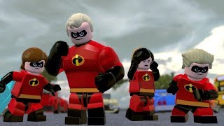 LEGO The Incredibles Part 1  The Underminer Incredibles 2 [upl. by Ahcmis]