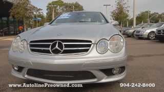 Autolines 2007 MercedesBenz CLKClass CLK550 Walk Around Review Test Drive [upl. by Wey]