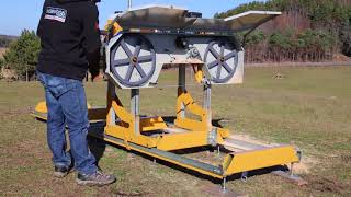 See How Simple it is to Maintain the Frontier OS27 Portable Sawmill [upl. by Wooldridge]