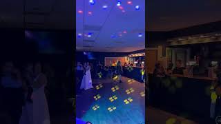 P j mobile disco and events hire wedding day Mr and Mrs Clark tigers club holbeach [upl. by Chilt]