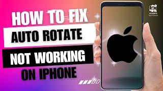 How to Fix Auto Rotate Not Working on iPhone  Easy Solutions [upl. by Bomke601]