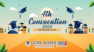 4th Convocation 2024 at Guru Kashi University  Live [upl. by Amr617]