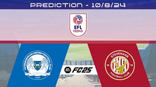 Peterborough United FC vs Stevenage FC  Prediction  202425 EFL Trophy  EA FC 25 [upl. by Yraek923]