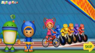 Team Umizoomi  Umi Games Mighty Bike Race  ZigZagGamerPT [upl. by Lupiv160]