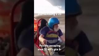 POV  escaping from area 51 edits gorillatag shortsfeed [upl. by Nor]