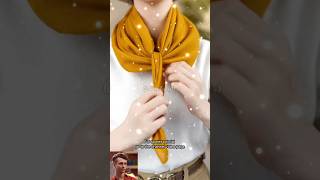 how to wear a scarf scarfstyle scarfstyling scarves scarffashion [upl. by Audwin]