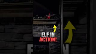 Crazy Elf on a Shelf Caught On Camera 🤪 elf santa shorts [upl. by Filberto719]