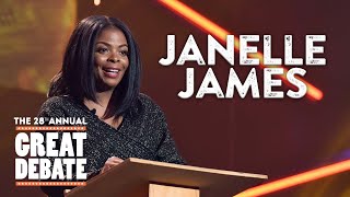 Janelle James  2017 Annual Great Debate [upl. by Lenzi297]