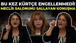 DEM Partili Vekilin Kürtçe Konuşması Bu Kez Mecliste Engellenmedi Meclisi Sallayan Konuşma [upl. by Mehitable]