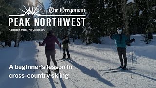 A beginner’s lesson in crosscountry skiing on Mount Hood [upl. by Fe519]