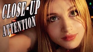 ASMR 100 PURE relaxation  VERY CLOSEUP personal ATTENTION facemassage and facecleaning [upl. by Kano]