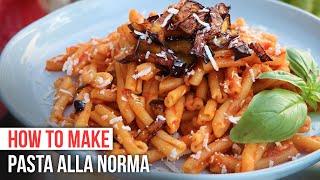 How to make Sicilian Pasta alla Norma [upl. by Nayllij]