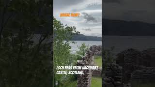 Loch Ness from Urquhart Castle Scotland [upl. by Aniretac]