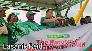 Some of The Maroons Step Out for Andrew Holness [upl. by Nalor]