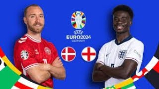 Danemark vs Angleterre  Euro 2024  PS5 Gameplay [upl. by Marcin]