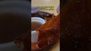 Trying Lechon amp Pork Intestines  House Of Lechon  Philippines shorts food vlog cebu manila [upl. by Dore811]