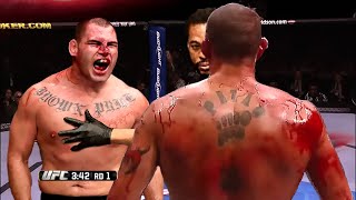 Cain Velasquez vs Bigfoot Silva  The Most Brutal Fight In The UFC [upl. by Marketa]