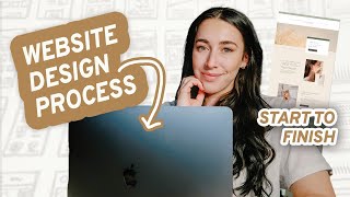 Website Design Process for Clients Start to Finish [upl. by Telocin]