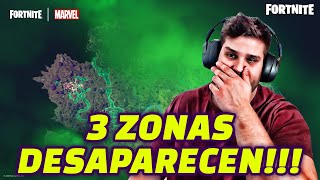 TRES UBICACIONES EMBLEMÁTICAS DESAPARECERÁN CON LA NUEVA TEMPORADA fortnite capitulo5 wrecked [upl. by Tadeas]