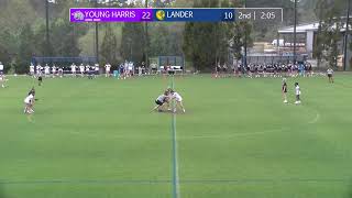 Lander Womens Lacrosse vs Young Harris [upl. by Lynch845]