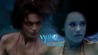 Mako mermaids and H2O Just Add Water Season 1 Episode 1 scene Cleo meets Mimmi from the first time [upl. by Ydnyc782]