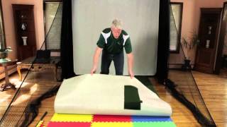 The Net Return  Optishot Golf Simulator Pro Turf Installation [upl. by Powers]