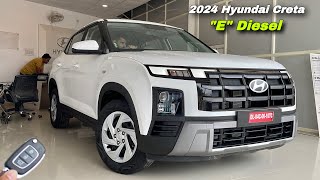 Hyundai Creta E Diesel  Hyundui Creta 2024 Base Model  Creta E Model 2024 [upl. by Murry]