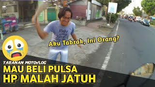 PRANK NGERJAIN DAGANG PULSA  Tabanan Motovlog 5 [upl. by Nnainot]