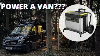 GOAL ZERO 3000X VS JACKERY OFF GRID VAN POWERBANK VANBUILD [upl. by Shaylynn]