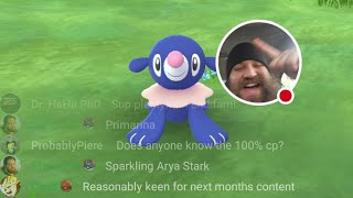 Popplio Community Day  New Shiny Hunt  LIVE  Pokemon GO [upl. by Ribaudo]