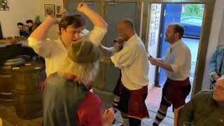 Stone Monkey Sword Dancers at Moonface Brewery Tap Loughborough [upl. by Malamud]