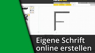 Eigene Schriftart online erstellen ✅ Tutorial [upl. by Esele]