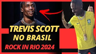 Travis Scott atração principal no Rock In Rio 2024 [upl. by Crispas]